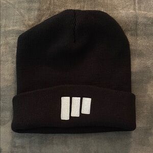 Black Beanie with White Manchester Orchestra Logo